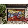 thumbnail image 3 of Carolines Treasures JMK1107JMAT Crabe Bleu Rouge Tapis Intérieur et Extérieur- 24 x 36 Po., 3 of 4