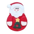 thumbnail image 3 of Juego de 3 porta vajillas navideñas Bolsillos para porta cubiertos Bolsas para cuchillos y tenedores de Papá Noel Fundas para mesa de cena navideña, 3 of 5