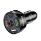 thumbnail image 1 of Speravity de coche USB Teléfono multipuerto Carga rápida Adaptador de encendedor Divisor de extensión RV Camión Conductor Electrónica Paneles de instrumentos para automóviles Negro Speravity VI015278-01B, 1 of 6
