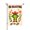 Color 9, variant on Joocar Go Away Frog In Cowboy Hat Garden Flag For Spring Summer Home Outdoor Garden Yard Door Decor 12x18 Inch