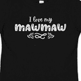 thumbnail image 4 of Inktastic I Love My Mawmaw with Hearts Boys or Girls Toddler T-Shirt, 4 of 5
