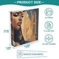 thumbnail image 5 of The Queen Of Egypt Side 3 Ring Binders 1.5 inch Hardcover File Folders with Interior Pockets A4 Size Organizer for School Office Hospital, 5 of 8