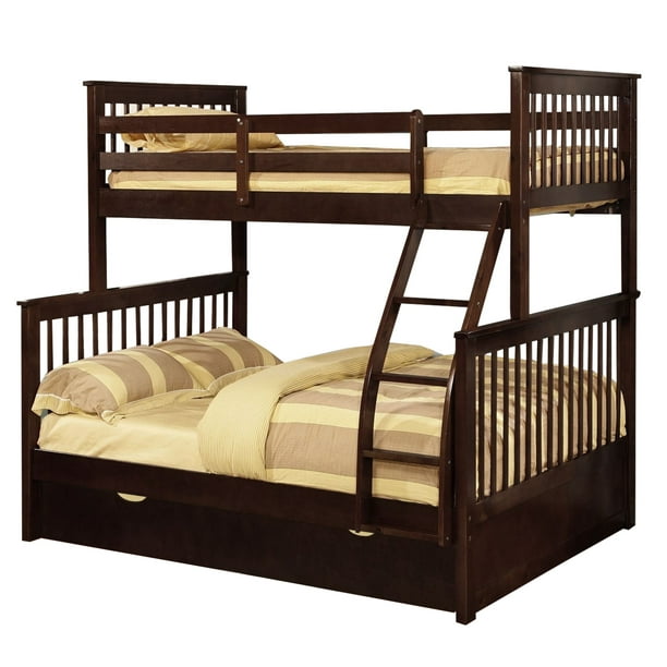 Mission Style Twin Over Full Bunk Bed, Mission Twin Over Full Bunk Bed