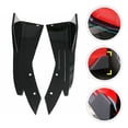 thumbnail image 5 of Sensethe 2pcs Car Bumper Spoiler Rear Lip Diffuser Splitters Protector (Black), 5 of 6