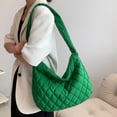 thumbnail image 4 of Bolsa De Hombro Bolso de mensajero acolchado ligero de embrague femenino de moda para mujer (verde) Ndcxsfigh  Para Estrenar, 4 of 8