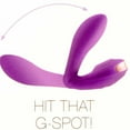 thumbnail image 2 of Inmi 10X Pose Pluse Bendable Pulsing G-Spot Vibrator, Purple, 2 of 5