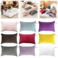 thumbnail image 5 of BESEW7 Microfiber Travel Pillowcases 2 Pack Soft Tiny Pillow Case Machine Washable for Camping Airplane Neck Back Support Dark Violet, 5 of 10