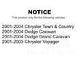 thumbnail image 2 of Transit Auto - Front Steering Tie Rod End & Boot Kit For Dodge Chrysler Grand Caravan Town Country Voyager KTB-100271, 2 of 2