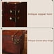 thumbnail image 3 of Qarigey Caja de joyería Vintage Estuche de almacenamiento Vanity Dressers Organizador Accesorios L Ropa, zapatos y accesorios Miscelánea S Qarigey HA2092-01B, 3 of 6