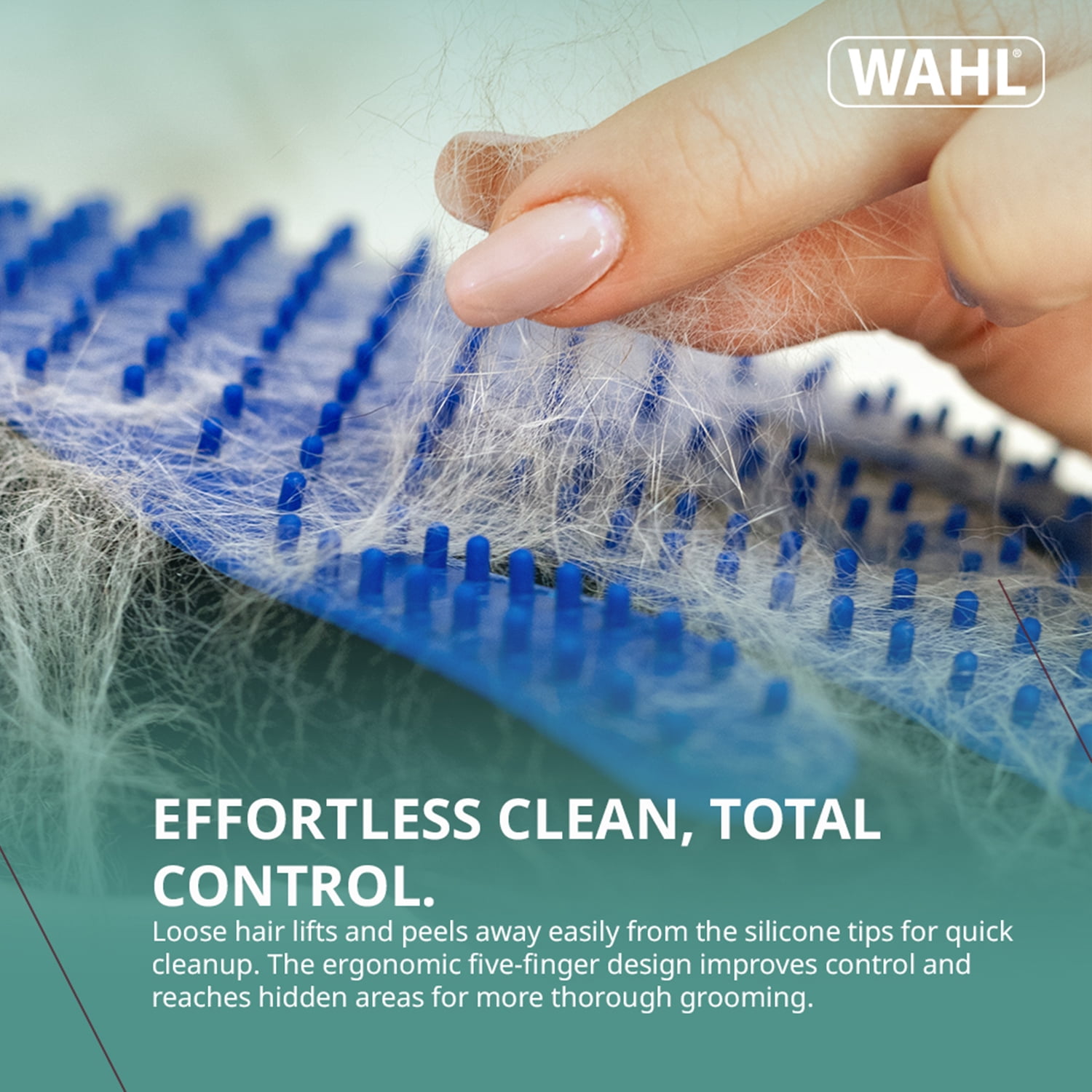 Wahl Dog De-Shedding Grooming Glove