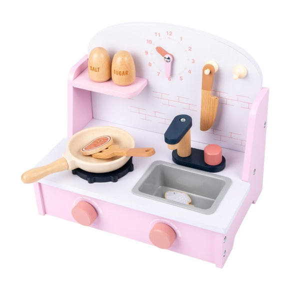 Juego de cocina de juguete, juego de electrodomésticos de cocina, desarrollo realista con estufa de cocina de juguete, estufa de cocina