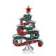 thumbnail image 1 of Yuarrent Decorado Árbol de Navidad Botas de Papá Noel Muñeco de nieve Campana Broche Bufanda Collar Solapa Broche de Navidad Regalo de niña Kits de decoración para fiestas No.52 Yuarrent JR0793-52, 1 of 6