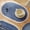 Blue, variant on Tabletex Set of 4 Oval Placemats Heat-Resistant Table Mats Washable Non-Slip Dining Table Mats (Blue, 4)