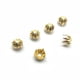 thumbnail image 4 of 50 piezas de metal de con forma de calabaza, remaches, espárragos, puntos, accesorios Punk para bricolaje Oro Gloria Claw Studs Rivet, 4 of 9