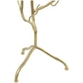 thumbnail image 5 of DecMode 16" x 22" Gold Metal Branch Tree Accent Table with Tempered Glass Top, 1-Piece, 5 of 8