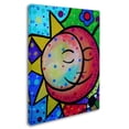 thumbnail image 2 of Trademark Fine Art 'Sun And Moon Lovers' Canvas Art by Prisarts, 2 of 3