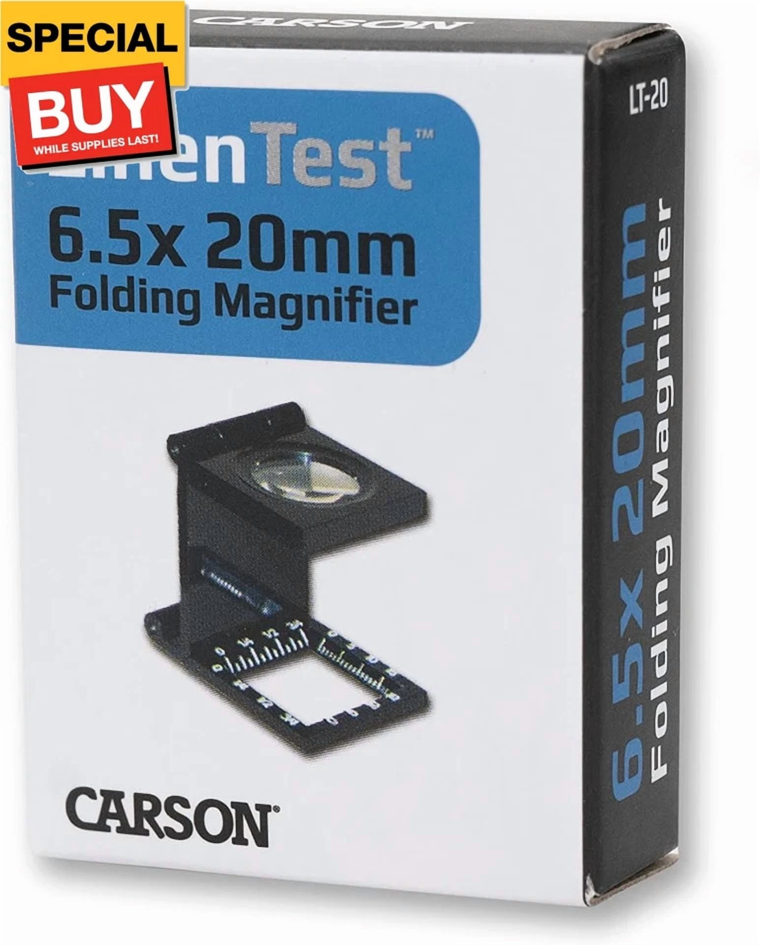 CIRCLE- ® Linentest 6.5X20Mm Folding Magnifier (Lt-20)