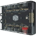 thumbnail image 2 of Cooler Master PWM HUB,6 Ports for Addressable RGB Lighting with PWM,1 to 6 Multi Way Magnetic backplane Splitter 5V/3PIN RGB Case Fan Hub Adapter PWM ARGB Addressble Fan, 2 of 9