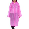 thumbnail image 1 of Adult Eva Waterproof Raincoat Reusable Rain Jacket Hooded Poncho, 1 of 3