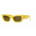 thumbnail image 1 of Miu Miu SMU 09WS Yellow/Brown (17L-01T) Sunglasses, 1 of 4