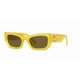 thumbnail image 1 of Miu Miu SMU 09WS Yellow/Brown (17L-01T) Sunglasses, 1 of 4