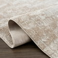 thumbnail image 6 of Hauteloom Liverpool Modern Abstract Bedroom Living Room Area Rug - Square Tile Carpet - Contemporary Bohemian Farmhouse - Brown, Beige, Cream, Ivory - 5'3" x 7', 6 of 14