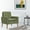 Green, variant on Lohoms Arm Lounge Chair, Modern Accent Fabric Chair Single Sofa Comfy Upholstered Arm Chair Living Room Home Office Furniture, Mustard Yellow