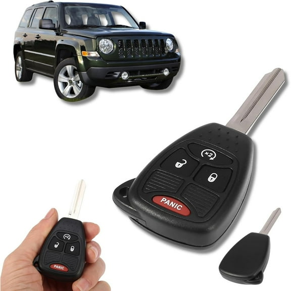 Replacement Keyless Entry Remote Car Key Fob 315Mhz for Jeep Wrangler 2007-2018 Compass 2007-2017 for Patriot 2010-2018 for Caliber 2010-2012 for Nitro 2007-2011 OHT692713AA