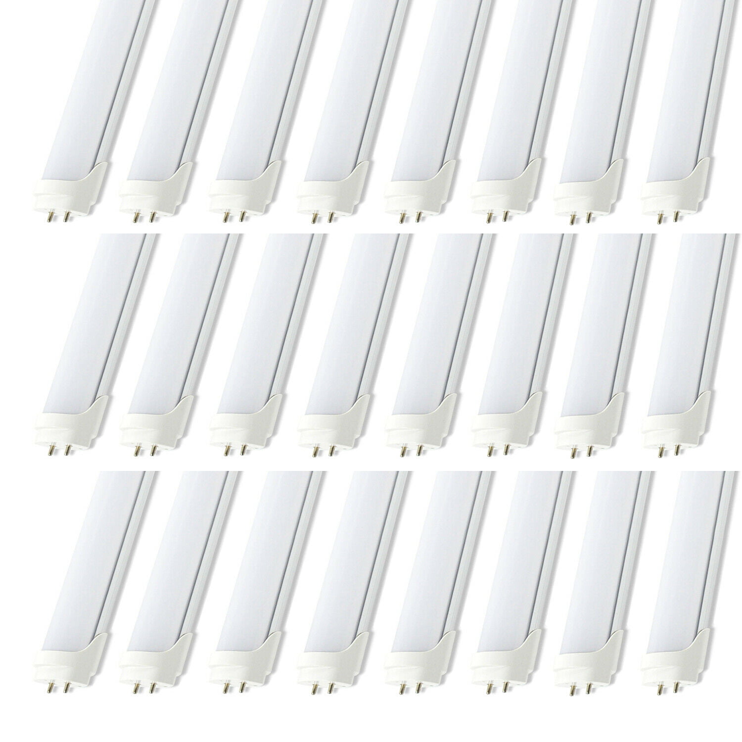 Details about   T8 4FT LED Tube Light Bulbs 28W G13 Bin-Pin 6000K Lighting Bulbs 25-100 Pieces # 