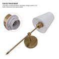 thumbnail image 3 of Juegos De Apliques De Pared, 85-265 V, Con Cable E26 E27, Base De Bombilla Dorada, Accesorios De Iluminación De Pared Para Dormitorio Para Tocador, 3 of 7