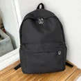 thumbnail image 3 of Mochila de nailon resistente al agua para mujer, bolso de viaje femenino de alta calidad, mochila escolar para niñas adolescentes, bolsa de libros de Color sólido, 3 of 5