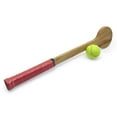 thumbnail image 2 of Generic Red Wooden Tennis Racket Set with 1 Tennis Ball and Storage Bag, Perfect for Training and Improving Swing Accuracy, Available in Multiple Handle Colors, 2 of 6