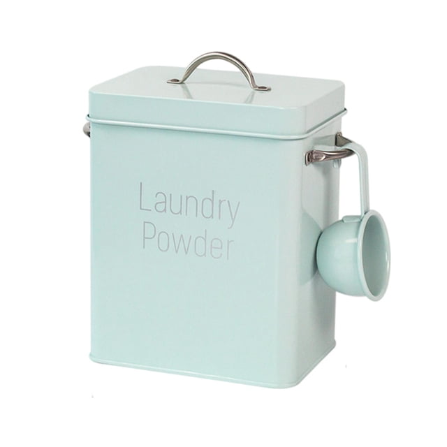 Contenedor de detergente para ropa de 6,5 l, caja de lata para refrigerios, caja de almacenamiento de detergente para ropa 23x182x157cm
