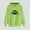 Green, variant on Women's Hoodies Casual Print Hooded Sweatshirt Fall Winter Drop Shoulder Sleeve Long Sleeve Sweatshirt Loose Pullover Sweatshirts Tops