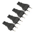 thumbnail image 1 of Enchufe UE de 2 ranuras al adaptador de corriente IEC320 C7 ANGGREK, 1 of 7