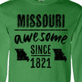 thumbnail image 4 of Inktastic Missouri Awesome Since 1821 Long Sleeve T-Shirt, 4 of 5