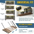 thumbnail image 5 of Koova DIY Shelf Universal Garage Storage System Kit - 8 Foot Size, 5 of 5