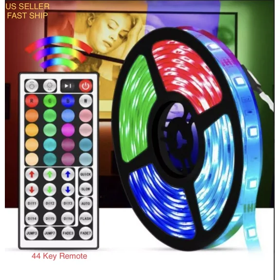 5M 300 Led Rgb Flexible Strip Light Smd Remote Fairy Lights Room Tv Party Bar