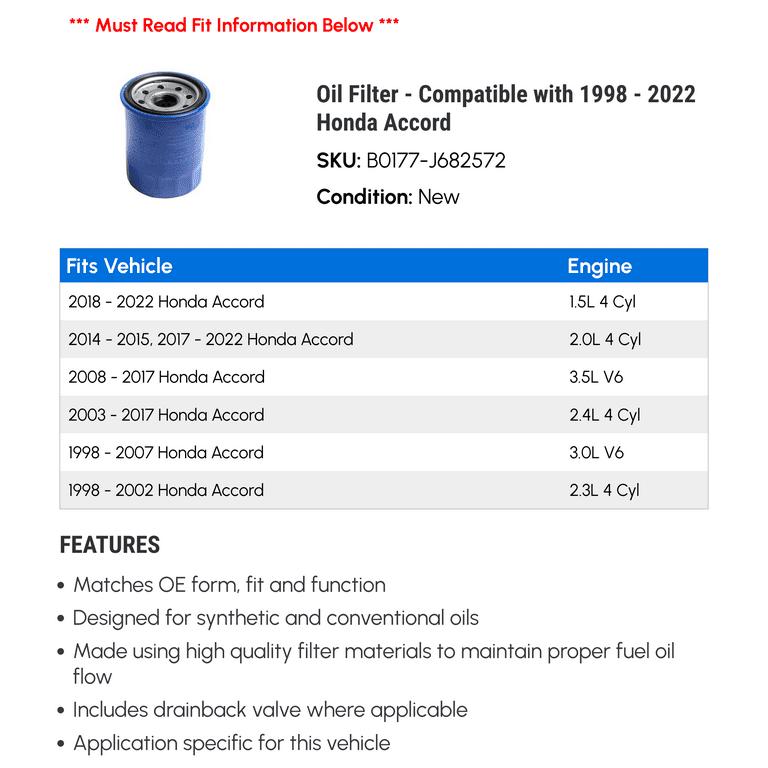 What is the Part Number for a Honda Oil Filter: Ultimate Guide