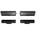 thumbnail image 2 of 2 Set Clipper Blade for Km-1102 Clipper Electric Shaver Parts Net - Silver & Gold,4 x Cutter head 4 x Cutter nets,Silver & Gold, 2 of 5