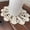 Beige, variant on 5" Crochet Doilies Hollow Vase Mat Round Lace Small Centerpiece Drinks Coasters for Kitchen Dining Picnic Coffee Table and Wedding Banquet Pack Set of 7 Dark Red Color