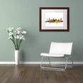 thumbnail image 3 of Trademark Fine Art 'Nashville Tennessee Skyline' Canvas Art by Michael Tompsett, White Matte, Wood Frame, 3 of 4