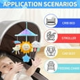 thumbnail image 4 of Baby Stroller Mobile Toys with Soft Hanging Rattle, 4 of 9