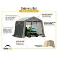 thumbnail image 5 of Shed-In-A-Box 10 X 10 X 8 Ft Peak Grey, 5 of 15