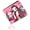 Pink, variant on Anime Demon Slayer Kamado Tanjirou Wallets Artificial Leather Slim Bi-Fold Wallet Multi Purpose Wallet