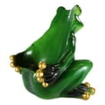 thumbnail image 6 of Ebros Rainforest Green Frog Grog Toad Piggybacking Wine Holder Caddy Figurine, 6 of 8