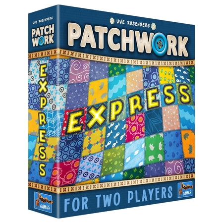 Lookout Games LK3543, Patchwork Express, Multicolor