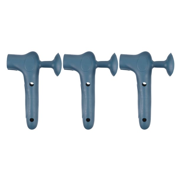 BRIGHTFUFU Cubiertas de manija de puerta de silicona con ventosa, protectores de perilla de puerta anticolisión y antiestáticos para hogar y oficina, 3 uds.