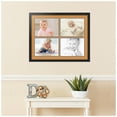 thumbnail image 2 of ArtToFrames Collage Photo Picture Frame with 4 - 9x12" Openings, Framed in Black with Amber and Black Mats (CDM-3926-1599), 2 of 8