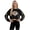 Black#05, variant on Women's Sports Hoodies Sweatshirt Baseball Print Crewneck Long Sleeve T Shirt Pullover Sweatshirt Top Casual Round Neck Loose Fits Comfy Athletic Workout Sweatshirts
